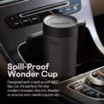 Corkcicle Commuter Cup Travel Mug - Insulated Coffee Mug with Lid - Keeps Drinks Cold 18 Hours - 360° Spill-Proof Sip Lid - Holiday Gift - Great for Gifting Warmth - 17 oz - Midnight Navy - Image 4