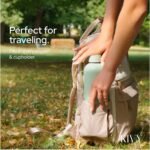 KIVY 32oz Stainless Steel Insulated Water Bottle - Leak Proof, Keeps Cold Up to 24 Hours, Hot Up to 18 Hours - 1 Liter Capacity, Premium Insulation, Leakproof Lid - Image 5