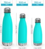 CHILLOUT LIFE Stainless Steel Water Bottle: 25 oz Double Wall Insulated Cola Bottle Shape for Cold and Warm Drinks, BPA Free Metal Sports Bottle - Image 5