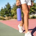 POWCAN 24 oz Stainless Steel Slim Water Bottle: Sweatproof, Flex Cap, Lightweight, Standard Mouth, Top Handle, Vacuum Insulated Flask with straw for Office, Home, Commute, Workouts, Boy (Stone Gray) - Image 9