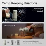 BOLOLO Portable Bottle Warmer for Travel, Super Fast Charging, Instant Breastmilk, Formula, Water, Milk Warmer with 10 Ounces Big Capacity, Baby Flask for Vehicle,car,Airplane Journey - Image 4