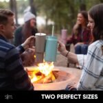 Simple Modern 50 oz Mug Tumbler with Handle and Straw Lid, Reusable Insulated Stainless Steel Large Travel Jug Water Bottle Gifts for Women Men Him Her Trek Collection, 50oz, Sea Glass Sage - Image 5