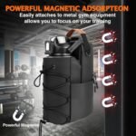 Magnetic Gym Bag for Men and Women with 64OZ Water Bottle Holder & 4 Powerful Magnets, Small Crossbody Duffel Pouch for Sports Work Travel Fitness Gym Bags - Image 3