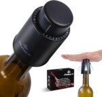 2 PACK Wine Bottle Stoppers, Philorn Vacuum Wine Stoppers - Saver Toppers for Wine Bottles, Reusable Wine Cork Cover Keep Wine Fresh after Opening, Real Vacuum Pump Wine Keeper Cap Preserver - Gifts - Image 2