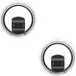 20 oz Tumbler Lids for Yeti, 2 Pcs Replacement Magnetic Spill-Resistant Lids for Yeti 20 oz Tumbler, 10 oz Mug, 10 oz Lowball with Magnetic Slider Switch, BPA Free - Image 2