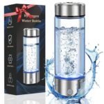 2026 Upgrade Hydrogen Water Bottle, Portable Hydrogen Water Ionizer Machine -SPE PEM Tech, Rechargeable Hydrogen Rich Water Glass Bottle for Travel, Gifts for Women, Christmas Gifts, Gifts Idea - Image 2