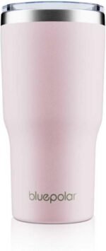 20oz Thermal Coffee Cup,Insulated Mug,Portable To Go Cup with Lid and Straw, Stainless Steel Water Travel Tumbler for Cold&Hot Drinks/Matcha/Juice,Christmas/New Year/Birthday Gifts (Pink) - Image 2