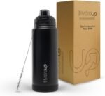 24oz/32oz Vacuum Insulated Stainless Steel Water Bottle with 2-in-1 Spout Lid, Leakproof Reusable Travel Bottle for Hot and Cold Drinks - Image 2