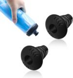 2pcs Water Bottle Mouthpiece Replacement for Polar Bottle Sport 20oz 24oz, Plastic Bite Valve Bottle Top Lid Spout Nozzle Replacement Parts Compatible with Polar Plastic Bottles Accessories(No Lid) - Image 2