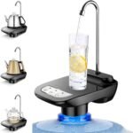 5 Gallon Drinking Water Dispenser Pump, Automatic Electric Drinking Water Bottle Pump for 1-5 Gallon Water Jugs, Gift for Christmas, New Year - Image 2