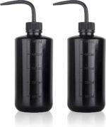 500ML 2PC Plastic Squeeze Bottle Safety Rinse Bottle Wash Bottle Squeeze Watering Can Water Squirt Irrigation Bottle Tattoo Wash Bottle for 500ML Medical Lab, Tattoo Supplies - Image 2
