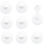 50pcs Push Pull Replacement Caps 28mm Reusable Sport Bottle Lid, Plastic Flip Cover Bottle Caps Spout Twisted Cap - Image 2
