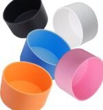 5Pcs Silicone Bottle Boot, Bottom Protector Compatible with Stanley/Hydroflask/Iron Flask/Simple Modern, 2.9-3in Bottom Width of Stainless Water Bottle - Image 2