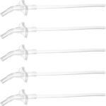 5Pcs Silicone Straw Replacement Kids Water Bottle Straw Replacement Flexible Bendable Silicone - Image 2