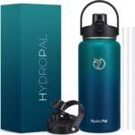 64oz Half Gallon Insulated Water Bottle with 2-in-1 Lid (Chug & Straw), Double Walled Vacuum Stainless Steel Water Bottles, Wide Mouth Leakproof Insulated Jug with Straw - Image 2