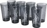 AKMQYM BPA-Free Plastic Tumblers 8 Pack (8x22oz) | Reusable Dishwasher Safe | Stackable Shatterproof Cups | Plastic Drinkware & Drinking Tumblers for Restaurant, Home, Party - Image 2