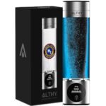 ALTHY Performance Hydrogen Water Generator Bottle, SPE#PEM Dual Chamber Technology, H2 Analytics Certified to IHSA Standard, PPB & Time & Battery Display Screen - Image 2