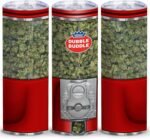 ATHAND Funny Bud Machine Skinny Tumbler – 20oz Green Stainless Steel Insulated Vacuum Travel Cup with Lid, Weed-Inspired Gift for Husband, Men, Women, Teens, Friends, Boyfriend, Girlfriend,1 Pcs - Image 2