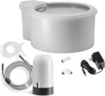 Always Full® 7” Cat Water Bowl and Bottle Pump Bundle, Self Refilling with Clean Filtered Water, App Enabled Smart Hydration Monitoring, Upgradeable System for Cats and Small Dogs - Image 2