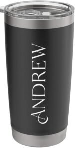 Andrew Personalized Name Travel Mug Stainless Steel Insulated Tumbler - Image 2
