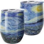 Artistic Tumbler Gift for Men and Women 12oz Inspired Coffee Tumbler with Lid – Unique Stainless Steel Wine Tumbler (Pack of 1) - Image 2