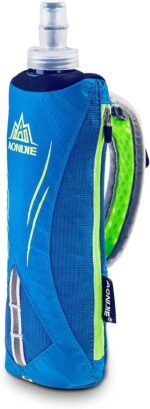 Azarxis TPU Soft Flask Collapsible Water Bottles BPA-Free 250ml 350ml 500ml 600ml for Hydration Vest Pack Running Hiking Cycling Climbing - Image 2
