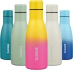BJPKPK 12oz Water Bottles Stainless Steel Double Wall Vacuum Insulated Small Water Bottles for Travel,Rainbow - Image 2