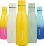 BJPKPK 17oz Insulated Water Bottles Stainless Steel Sports Water Bottles Keep Cold and Hot for Travel Dishwasher Safe,Yellow - Image 2