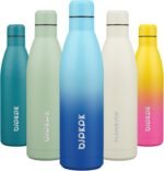 BJPKPK 25oz Insulated Water Bottle Double Wall Vacuum Insulated Stainless Steel Water Bottles for Spots Keep Cold and Hot,Sky - Image 2