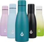 BJPKPK Insulated Water Bottle 12oz Small Stainless Steel Water Bottles Reusable Metal Thermal Keep Cold and Hot,Laguna - Image 2