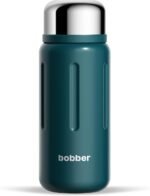 BOBBER 46 oz Stainless Steel Thermo Flask with Removable Tea Infuser – Keeps Hot 45 Hours, Cold 65 Hours – BPA-Free, Dishwasher Safe, Leak-Proof Vacuum Insulated Water Bottle (Deep Teal) - Image 2