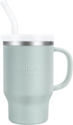 Bella's Friends Handy Mini Tumbler – Adorable 9 oz Sippy Cup for Toddlers 1-3 years old, Flexible Straw, Stainless Interior & Silicone Body, Leak‑Proof, Dishwasher Safe, Ideal for Travel or At Home - Image 2