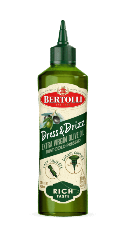 Bertolli’s Adds Squeeze Bottle that’s 100% rPET