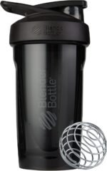 BlenderBottle Sport Shaker Bottle with Wire Whisk, 24-Ounce, Black – Protein Shakes & Hydration for Athletes & Fitness Enthusiasts, Easy Mixing, Durable & Lightweight, Lockable Lid - Image 2