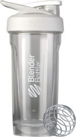 BlenderBottle Strada Tritan Shaker Bottle with Locking Lid, 28-Ounce, White - Image 2