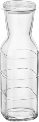 Bormioli Rocco Frigoverre Future 33.75 Oz. All Glass Pitcher With Airtight Lid, Made From Durable Glass, Dishwasher Safe, Made In Italy. - Image 2