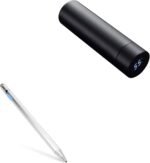 BoxWave Stylus Pen Compatible with ZMHQLPDZ Smart Water Bottle (Insulated Bottles) - AccuPoint Active Stylus, Electronic Stylus with Ultra Fine Tip - Metallic Silver - Image 2