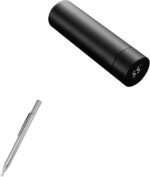 BoxWave Stylus Pen Compatible with ZMHQLPDZ Smart Water Bottle (Insulated Bottles) - FineTouch Capacitive Stylus, Super Precise Stylus Pen - Metallic Silver - Image 2