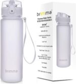Brimma Premium Sports Water Bottle with Leak Proof Flip Top Lid - Eco Friendly & BPA Free Tritan Plastic - Must Have for The Gym, Yoga, Running, Outdoors, Cycling, and Camping - Image 2