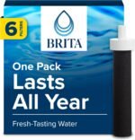 Brita Water Bottle Replacement Filters, BPA-Free, Replaces 1,800 Plastic Water Bottles a Year, Lasts Two Months or 40 Gallons, Includes 6 Filters - Image 2