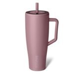 BrüMate Era 40 oz Tumbler with Handle and Straw | 100% Leakproof Insulated Water Bottle Tumbler with Lid and Flexible SoftSip Straw | Made of Stainless Steel | Cup Holder Friendly | 40oz (Rose Taupe) - Image 2