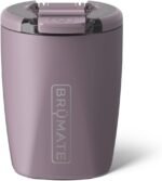 BrüMate Rocks 12oz Insulated Lowball Whiskey Tumbler | 100% Leakproof Locking Lid | Insulated Stainless Steel Whiskey Glass | Perfect For At Home, Camping or Travel | BPA-Free (Lilac Dusk) - Image 2