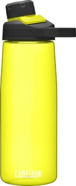 CamelBak Chute Mag BPA Free Water Bottle with Tritan Renew, 25oz, Sulphur - Image 2