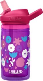 CamelBak Eddy+ Kids Bite Valve Straw Insulated Tritan Renew Water Bottle - Image 2