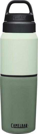 CamelBak MultiBev Insulated Stainless Steel Water Bottle & Travel Cup - Image 2