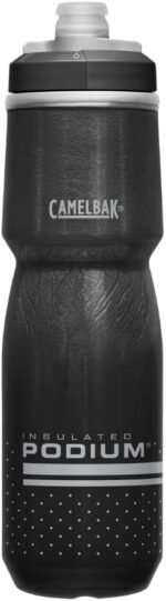 CamelBak Podium Chill Bike Insulated Squeeze Water Bottle Black, 24oz - Image 2
