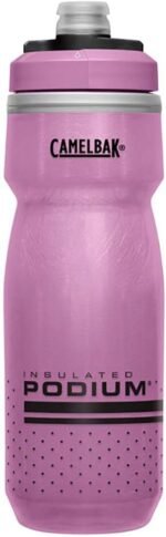 CamelBak Podium Chill Bike Insulated Squeeze Water Bottle Purple, 21oz - Image 2
