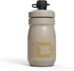 CamelBak Podium Dirt Series 15oz Mountain Bike Water Bottle with Mud Cap - Easy Squeeze Bottle - Fits Most Bike Cages, Stone - Image 2