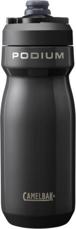 CamelBak Podium Steel Insulated Stainless Steel Bike Water Bottle Black, 18oz - Image 2