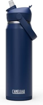 CamelBak Thrive Flip Straw Insulated Stainless Steel Water Bottle Navy, 25oz - Image 2